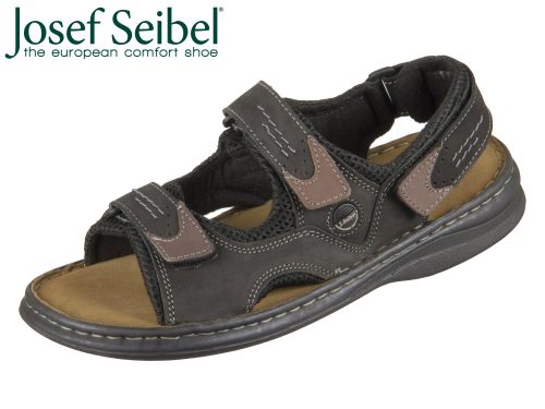 Josef Seibel Franklyn nagyméretű szandál - fekete - 47