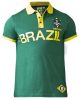 Galléros Silva brazil nagyméretű póló - Zöld - 3XL