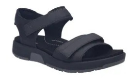 Josef Seibel Emeric 06 nagyméretű szandál - fekete - 49