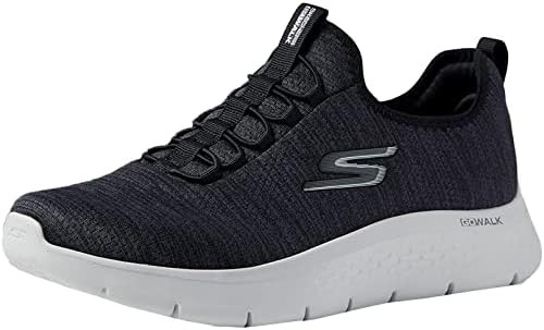 Skechers Go walk flex ultra nagyméretű cipő - fekete-fehér - 49
