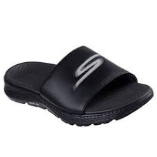 Skechers Go Consident nagyméretű papucs - Fekete - 47