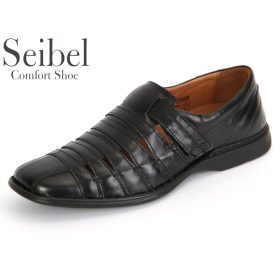 Josef Seibel Steven nagyméretű nyári cipő - Fekete - 47