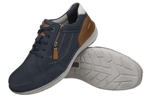 Josef Seibel New Anvers 11 nagyméretű cipő - Kék - kombinált - 49