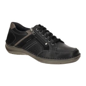   Josef Seibel New Anvers 87 nagyméretű cipő - fekete - kombinált - 48