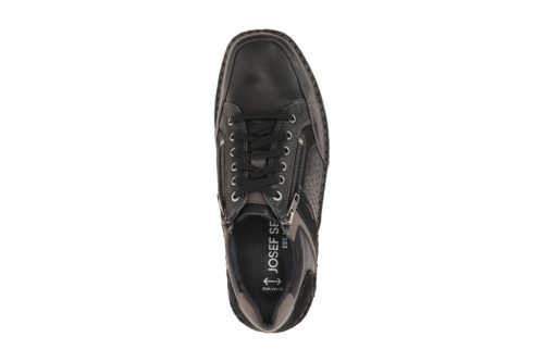 Josef Seibel New Anvers 87 nagyméretű cipő - fekete - kombinált - 48