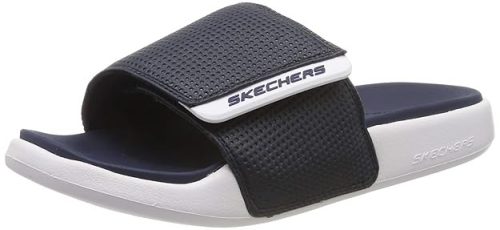 Skechers Gambix nagyméretű papucs - kék- 48,5