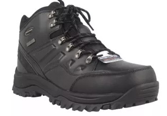 Skechers 65529 Traven BBK nagyméretű  bakancs - Fekete - 47,5