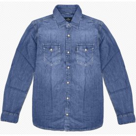 Double nagyméretű farmering  - Kék - 7XL