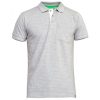 Duke Grant nagyméretű galléros póló - szürke - 7XL