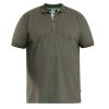 Duke Grant nagyméretű galléros póló - khaki - 8XL