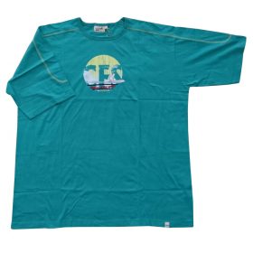 GCM Surfer nagyméretű póló - Zöld - 4XL