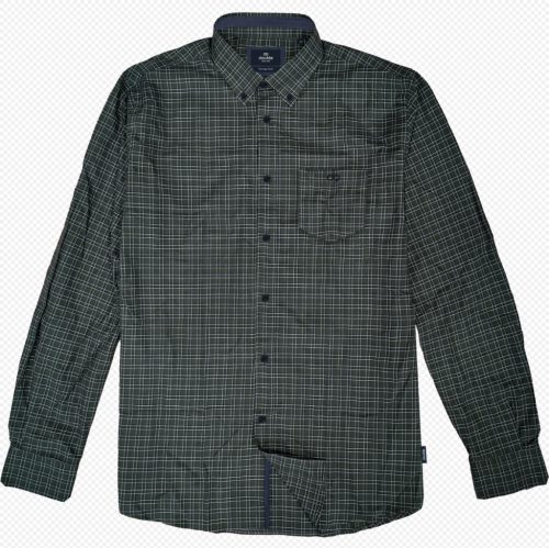 Double  kockás ing - zöld/kék - 7XL