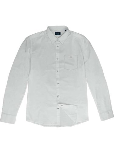 Double nagyméretű ing - fehér - 4XL