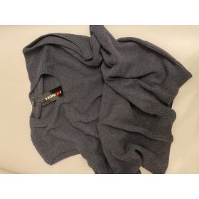 Intuition nagyméretű kötött mellény - Szürke - 2xl