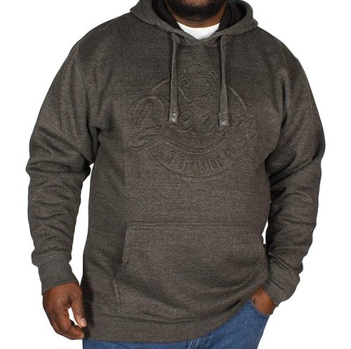 KAM kapucnis nagyméretű felső - Szürke - 2XL