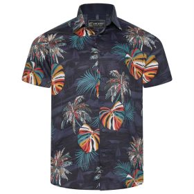 KAM  Hawai mintás ing - Kék - 4XL