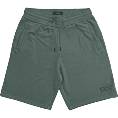 Double nagyméretű pamut short - khaki - 4XL