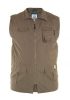 Duke nagyméretű sokzsebes mellény Enzo - drapp - 4XL
