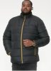 Duke Cristiano nagyméretű pufi kabát - Fekete - 5XL