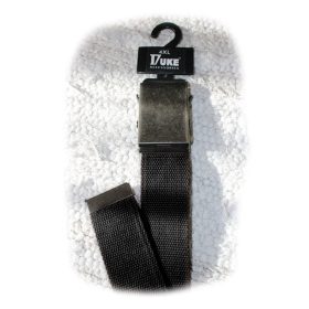 Duke nagyméretű heveder öv fekete - Fekete - 2XL