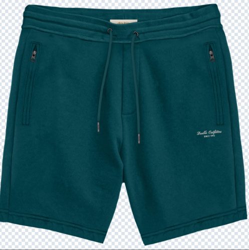 Double nagyméretű pamut short - zöld - 7XL