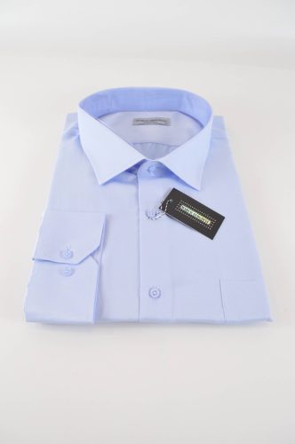 Marco Sergioni nagyméretű hosszú ujjú ing - Kék - 46