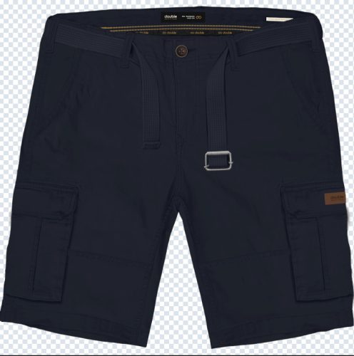Double nagyméretű  oldalzsebes bermuda - kék- 52