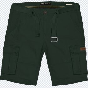 Double nagyméretű  oldalzsebes bermuda - sötét zöld- 50