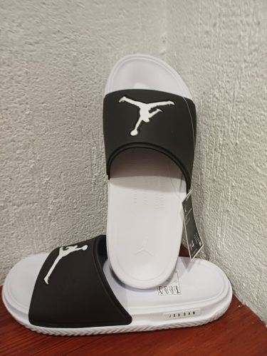 Nike nagyméretű papucs - Fehér-Fekete- 49,5