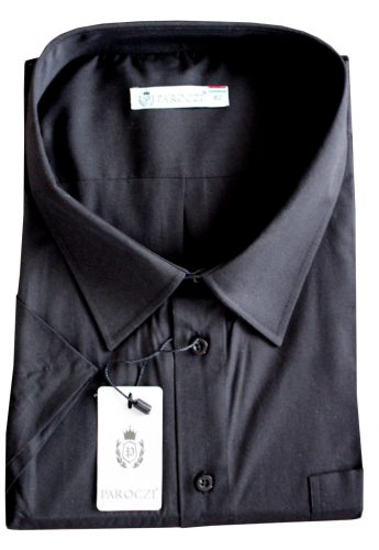 Paroczi rövid ujjú ing - Fekete