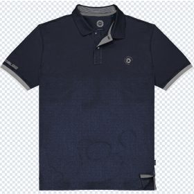 Double  piké póló - kék - 6XL