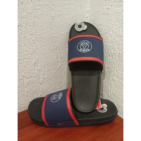 Nike nagyméretű papucs - PSG- fekete-kek- 48,5
