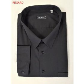 Ragazzo  nyújtott hosszú ujjú ing - Fekete - 42