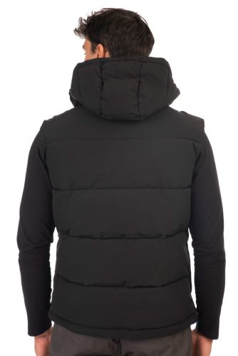 Double nagyméretű mellény - fekete - 7XL