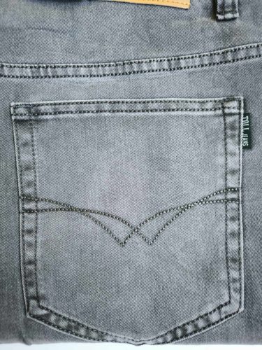 Toll nagyméretű farmernadrág -szürke - 45