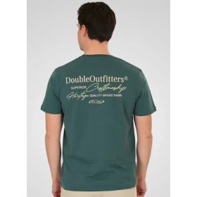 Double mintás nagyméretű póló - zöld - 6XL