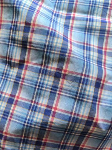Thomas kockás vászonshort  kockás kék-piros- 5XL