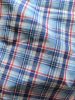 Thomas kockás vászonshort  kockás kék-piros- 6XL