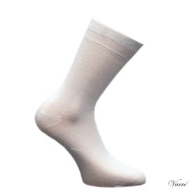 Nagyméretű zokni félszárú - feher- 2XL