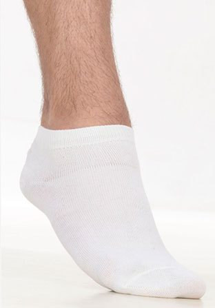 Titok zokni - Fehér