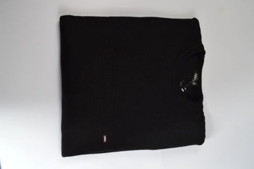 Intuition kerek nyakú pulóver - Fekete