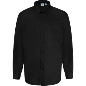 Duke Corbin  hosszú ujjú ing - Fekete - 6XL