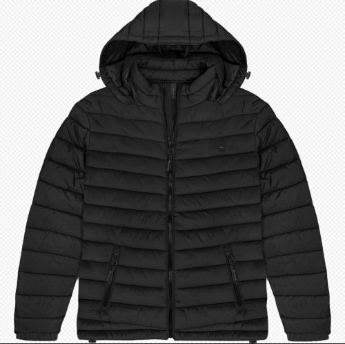 Double nagyméretű kabát - fekete - 9XL