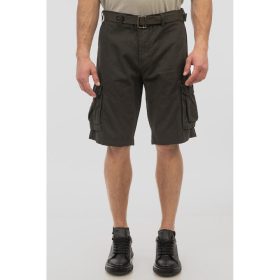   Double nagyméretű  oldalzsebes bermuda - sötét szürke - 44