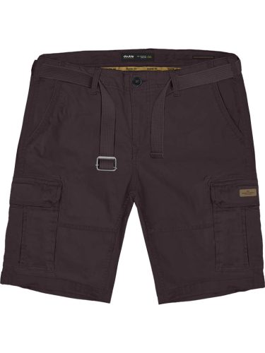 Double nagyméretű  oldalzsebes bermuda - padlizsán - 50