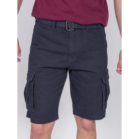 Double nagyméretű  oldalzsebes bermuda - sötétkék - 44