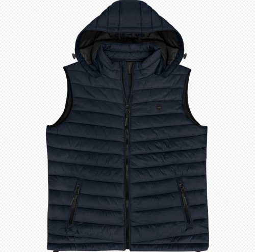 Double nagyméretű mellény - navy - 9XL