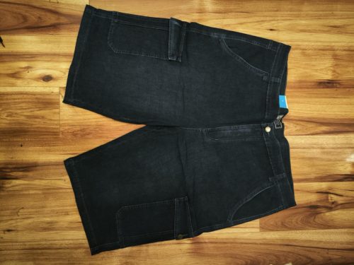 Toll nagyméretű vékony bermuda oldal zsebes 2 - Kék - 46