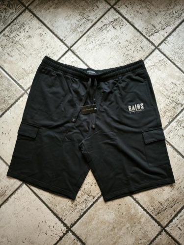 Ultimate Pamut bermuda - fekete - 4XL