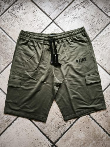 Ultimate Pamut bermuda - keki - 3XL